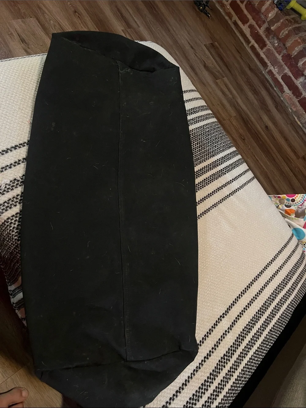 L.L. Bean Yellow and Black Duffel